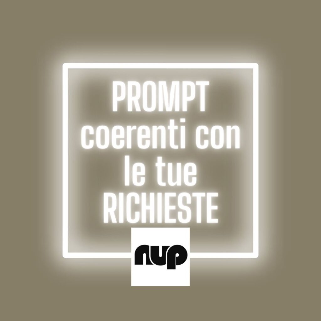 frase luminosa: prompt coerenti con le tue richieste
