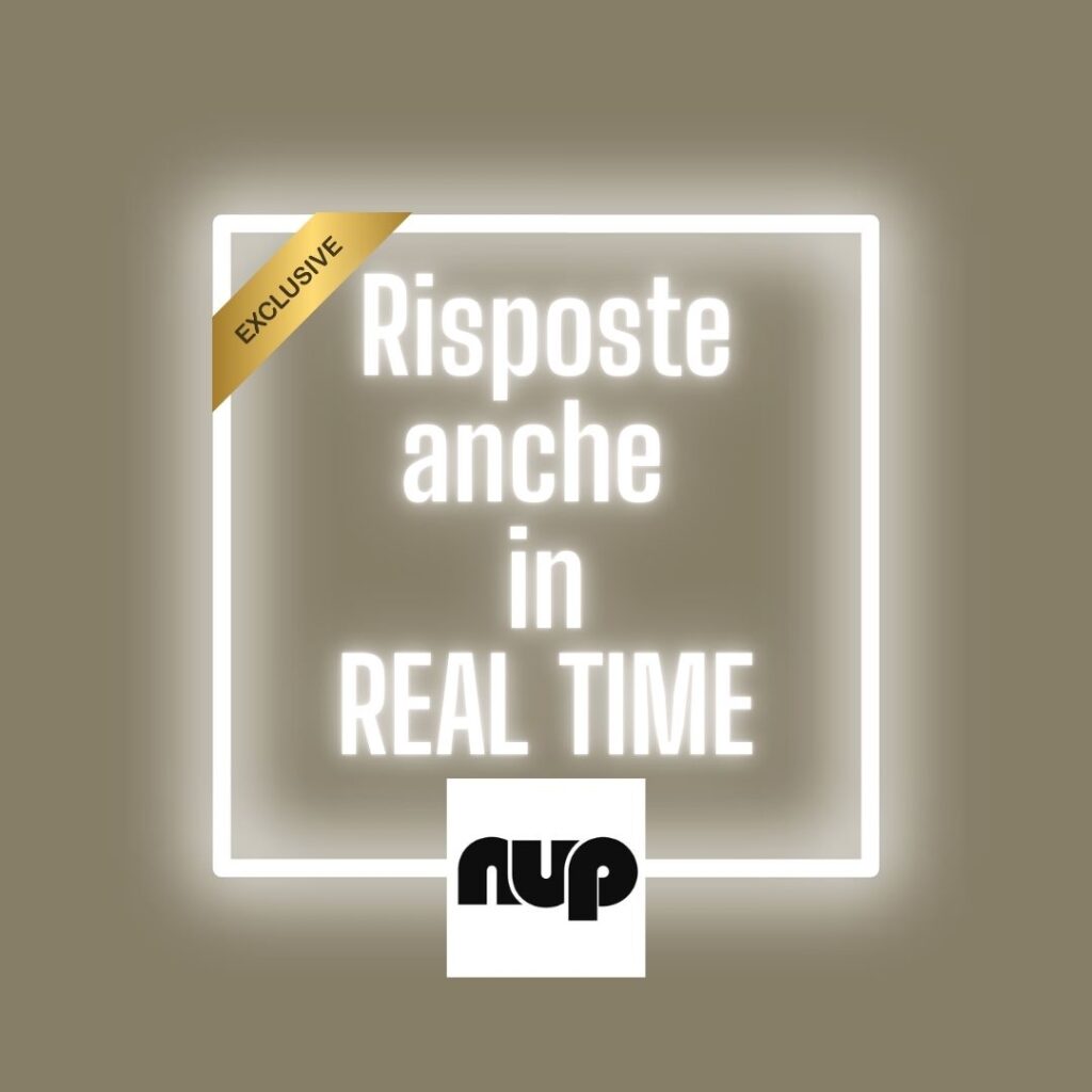 Scritta luminosa: risposte anche in real time. Exclusive